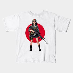 Tactical Girl Kids T-Shirt